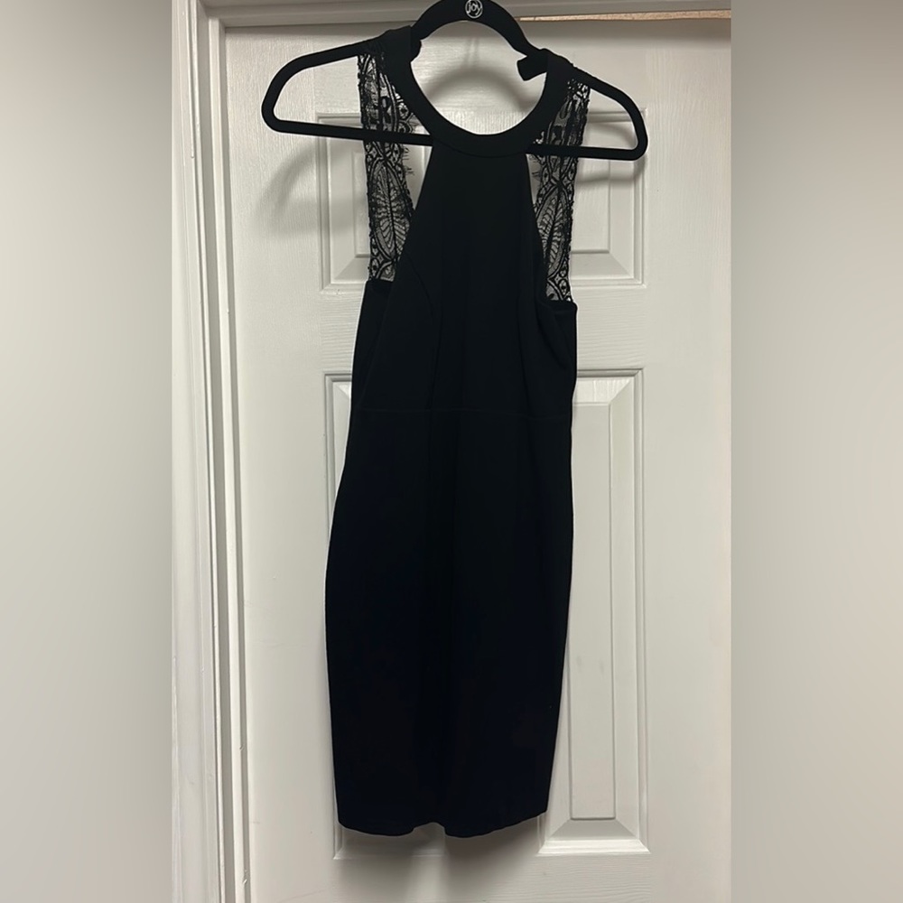 Lulu’s Black Bodycon Mini Dress - Size Small